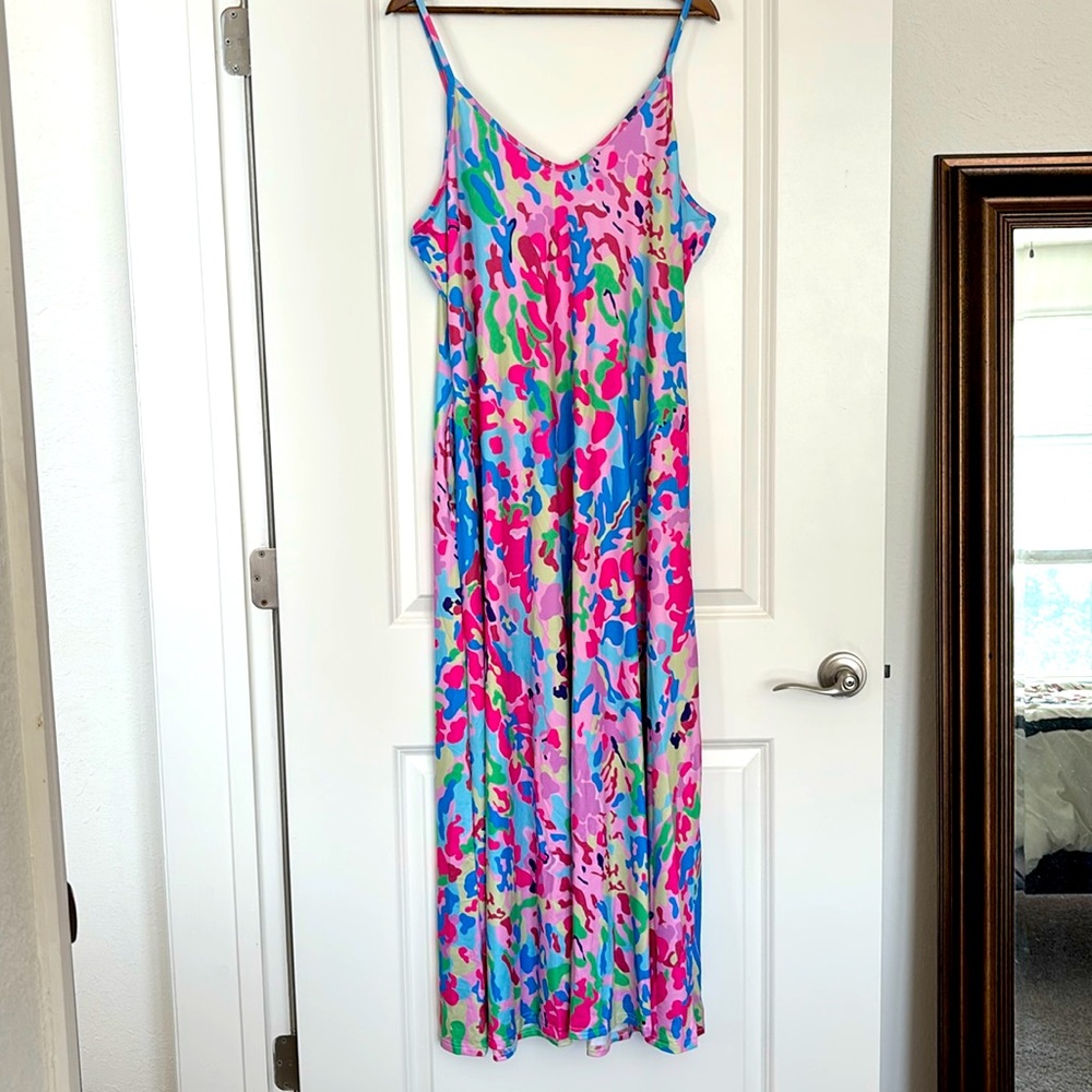 Shein maxi dress, 14